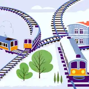 Train Race 3d